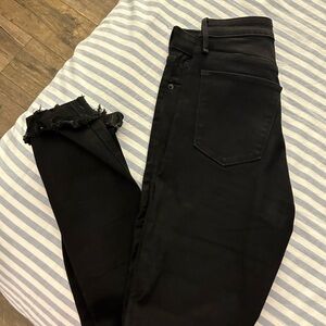 Abercrombie 2/26L distressed skinny jeans